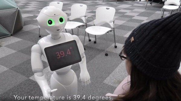 瑞典于默奧大學:開發(fā)一種可與人交談的體溫檢測機器人-肽度TIMEDOO